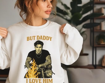 Maar papa, ik hou van hem, Darius Acrux-sweater | Zodiac Academy ZA-merchandise | Boekenachtig shirt | Cadeau fantasielezer | Solarie | Comfortkleuren