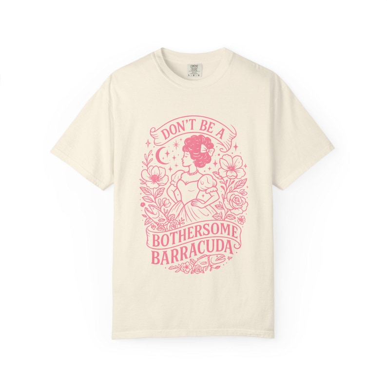Camiseta Barracuda Molesta / Geraldine Grus Zodiac Academy / Camiseta divertida de fantasía de BookTok / Merchandising de ZA / Regalo para lectores de Romantasy imagen 4