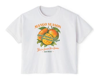 Mango Song Phish Tee | Your Hands and Feet Are Mangos Boxy Tee