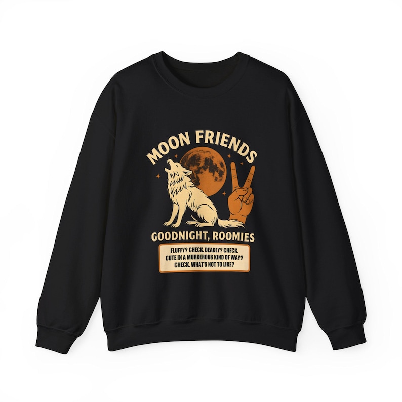 Moon Friends Seth Capella-tröja • Zodiac Academy-tröja • “Goodnight Roomies” ZA-merchandise • Where’s My Snuggles Lance-tröja • Solaria Boo bild 4
