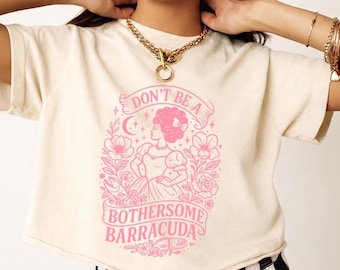 Bothersome Barracuda Shirt | Geraldine Grus Zodiac Academy | Funny BookTok Fantasy Tee | ZA Merch | Romantasy Reader Comfort Colors Crop Top