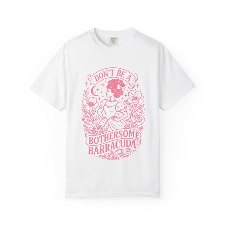 Camiseta Barracuda Molesta / Geraldine Grus Zodiac Academy / Camiseta divertida de fantasía de BookTok / Merchandising de ZA / Regalo para lectores de Romantasy imagen 2