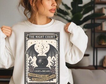 Het Night Court-sweater | ACOTAR Court of Dreams-shirt | Daar ben je naar op zoek | Geïnspireerd door Rhysand Feyre