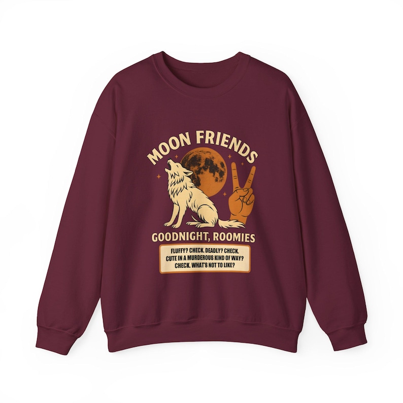 Moon Friends Seth Capella-tröja • Zodiac Academy-tröja • “Goodnight Roomies” ZA-merchandise • Where’s My Snuggles Lance-tröja • Solaria Boo bild 10