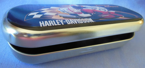 NEW Harley Davidson Sunglass Eyewear Hard Metal Case With 