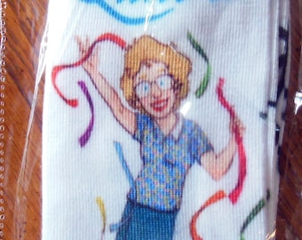 Eleanor Burns Quilt In A Day FUN Naaithema Sokken Kousen - NIEUW VOOR Dames