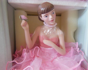 Marie Osmond "Pink Ruffles" Pin Cushion Doll - Limited Edition 2004 NEW