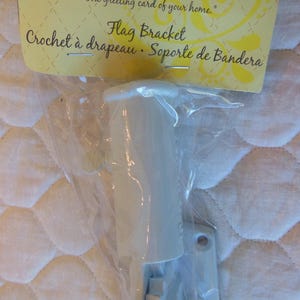 NEW - 1&quot; Flag Hanging Bracket Adjustable Angles Metal  - Made by Evergreen
