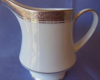 Noritake 4166 Crestwood Platinum Creamer Brand New with tag