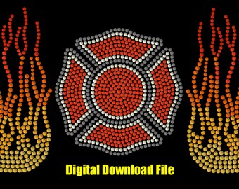 Download Maltese cross svg | Etsy