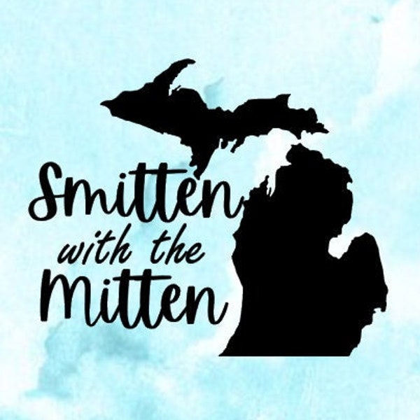 Smitten with the Mitten Decal