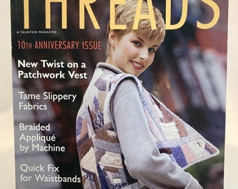 Taunton's Threads Magazine 10th Anniv. November 1995 #61 See Pics for Articles