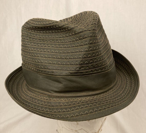 Vintage Authentic Stetson Pea Souper Green Fedora… - image 1