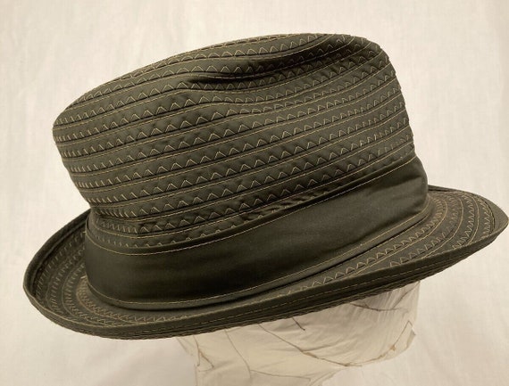 Vintage Authentic Stetson Pea Souper Green Fedora… - image 2