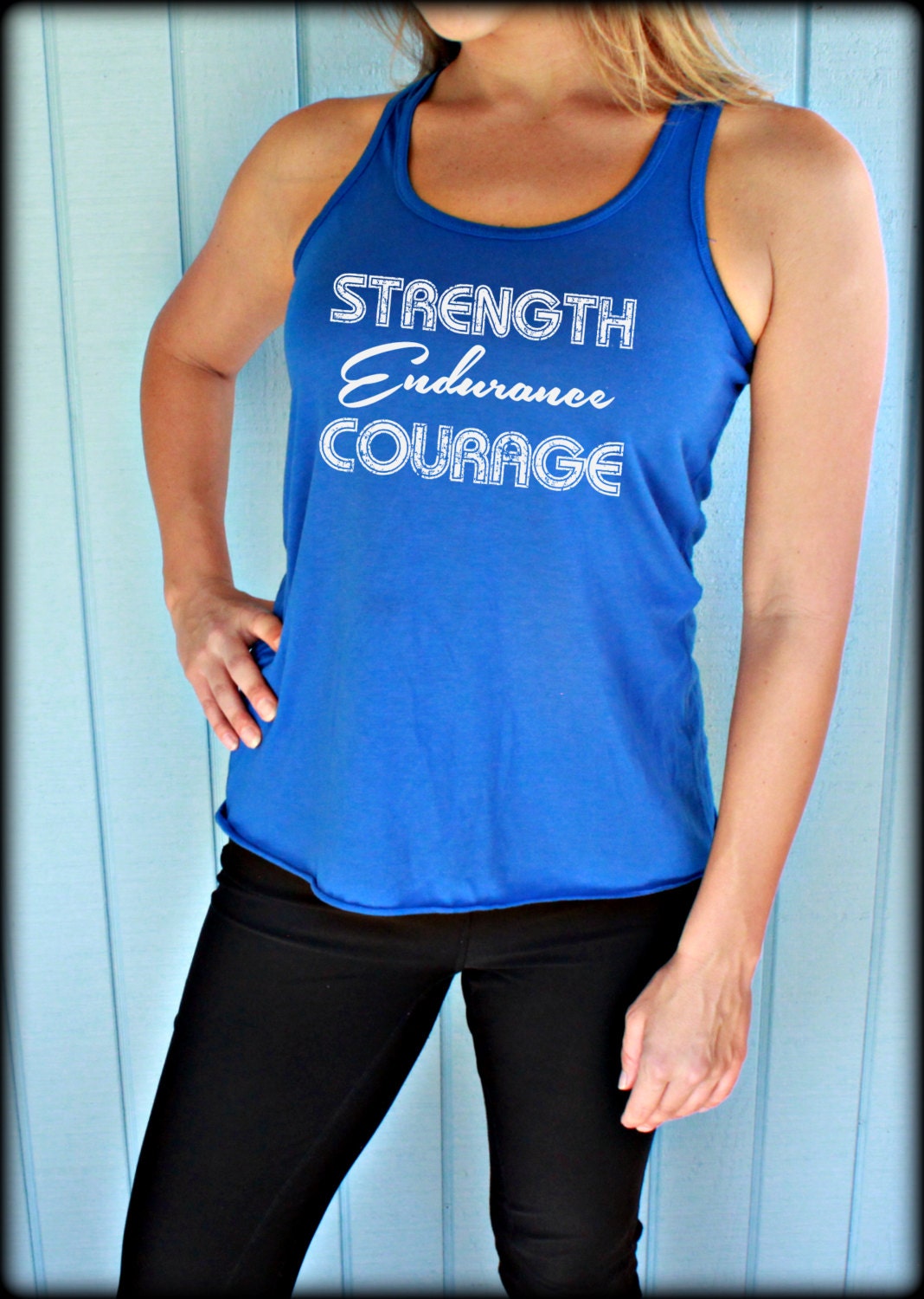 Womens Motivational Workout Tank Top. Fitness Motivation. | Etsy