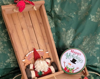 Rectangle Trays from Reclaimed Wood