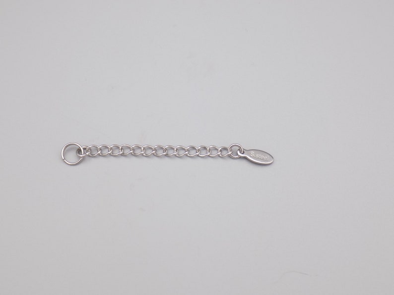 Bracelet Extender chain extender with tag Necklace Extender Stainless Steel Extension Chain