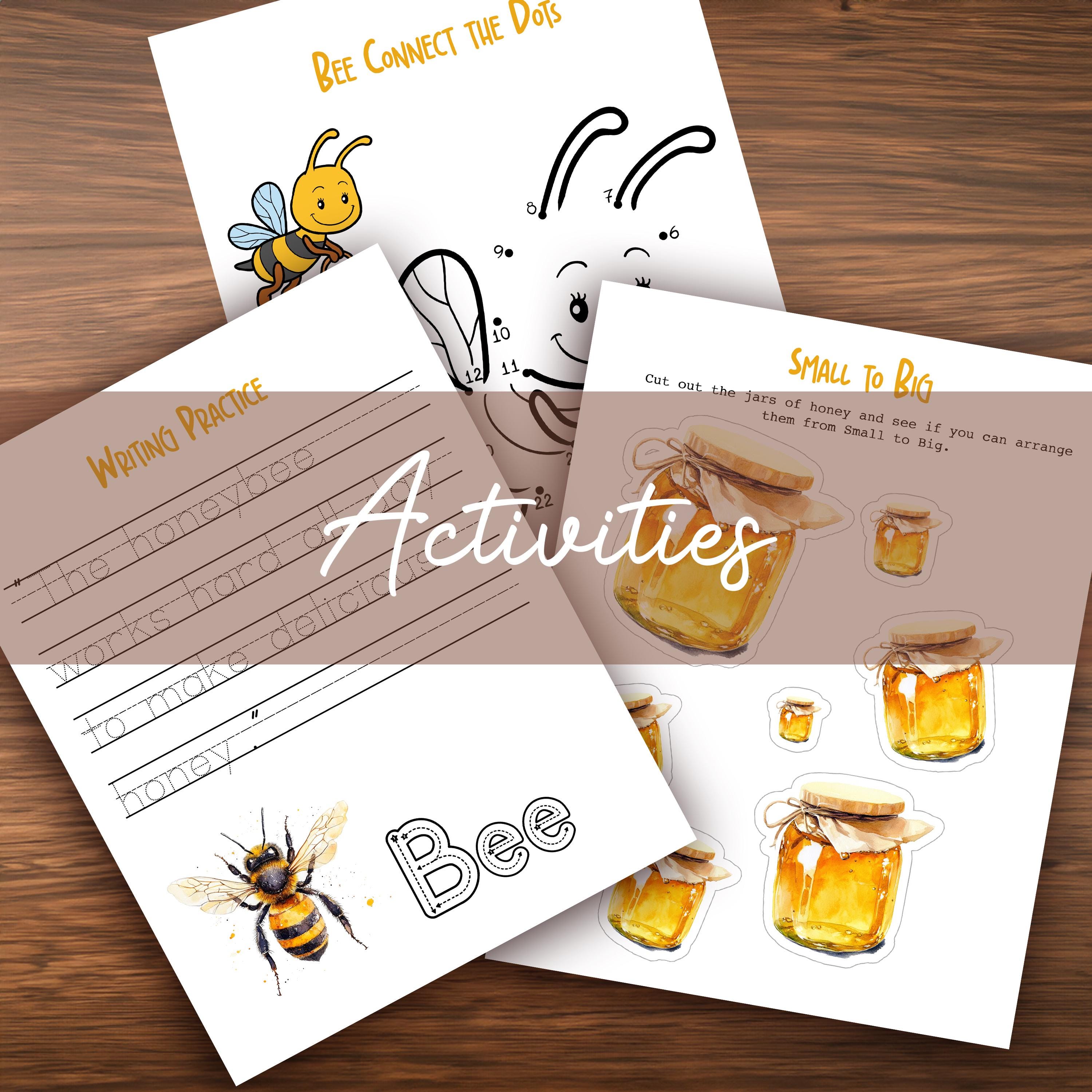 BEES Unit Study, Honey, Beehive, Pollination, Nature, Printable ...