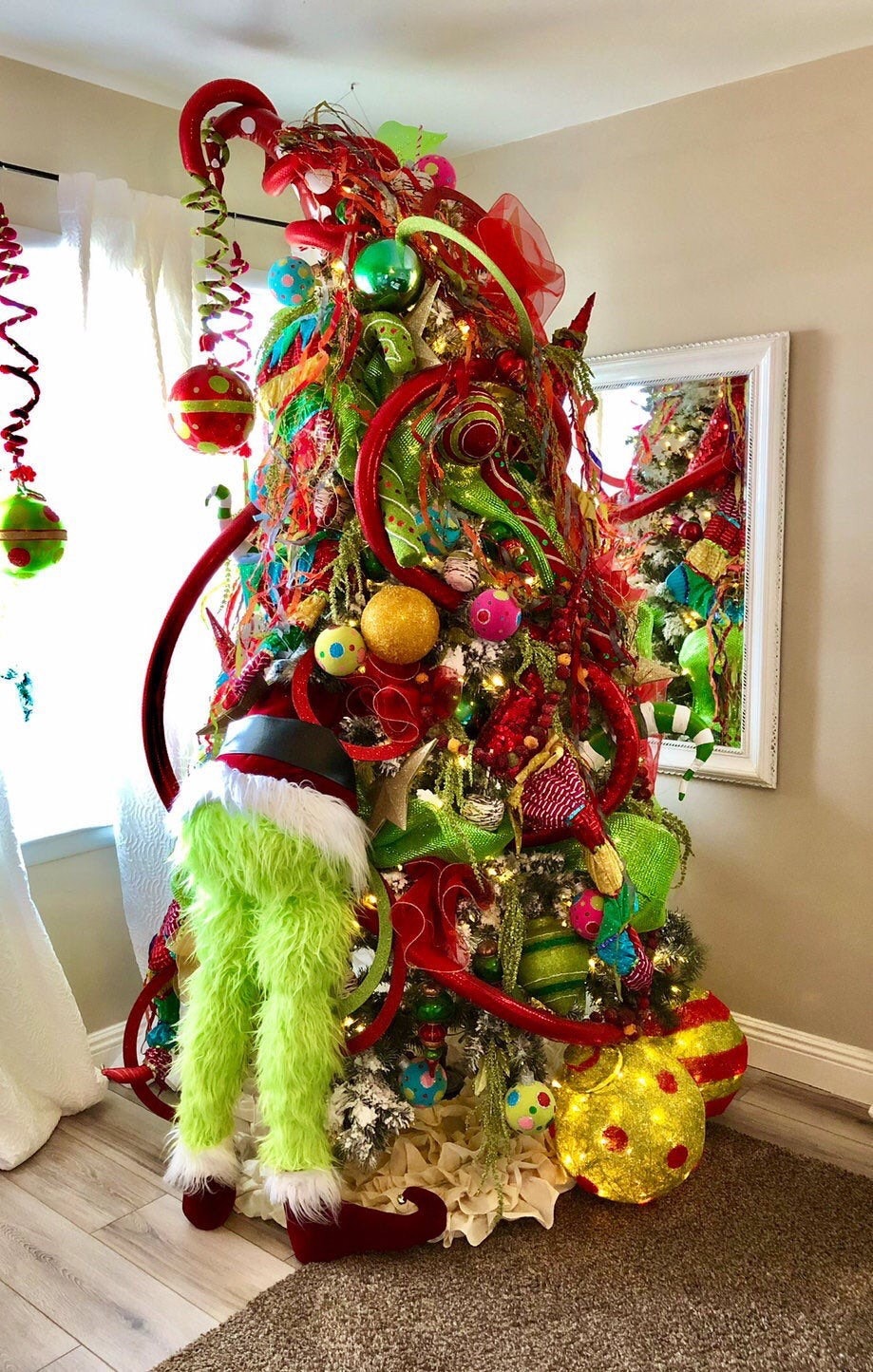Pre Order For Christmas 2022 Christmas Tree Add On Santa | Etsy
