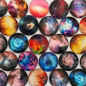 Galaxy Magnet, Space Magnet, Solar System Magnet, Planet Magnet, Colorful Fridge Magnet, Fun Locker Magnets, Cubicle Decor, Quirky Decor