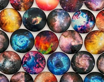 Galaxy Magnets, Space Magnet, Planet Magnet, Sky Magnet, Nebula Magnet, Science Magnets, Solar System Magnets, Fridge Magnets, Glass Magnets