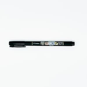 Tombow Fudensuke Brush Pen (soft tip) - Calligraphy pen, handlettering pen, hand-lettering brush pen, brush for calligraphy practice