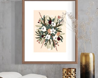 Winter Bouquet Physical Print