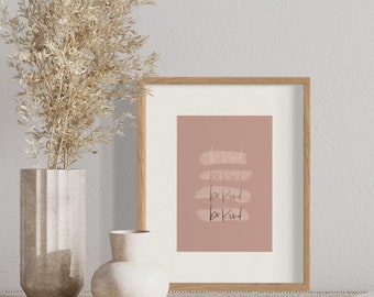 Be Kind Physical Print