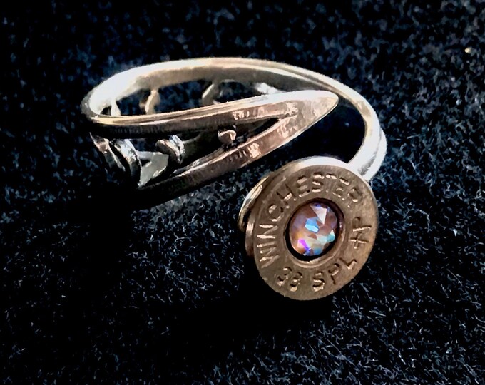 Winchester Wave Bullet Casing Ring Etsy