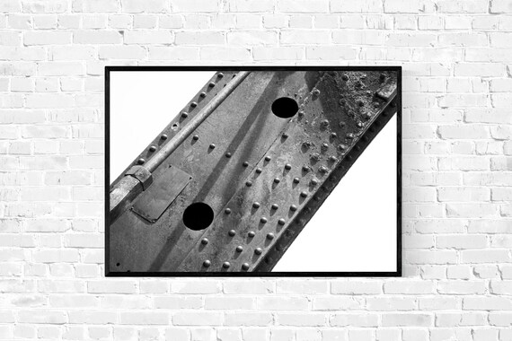 Industrial Office Wall Art Prints Modern Industrial Rustic | Etsy