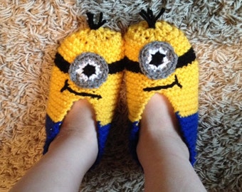 Minion Inspired Childrens Slippers Discontinued 