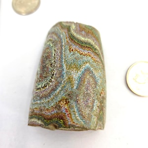 1950s Fordite / Vintage Pastels #4