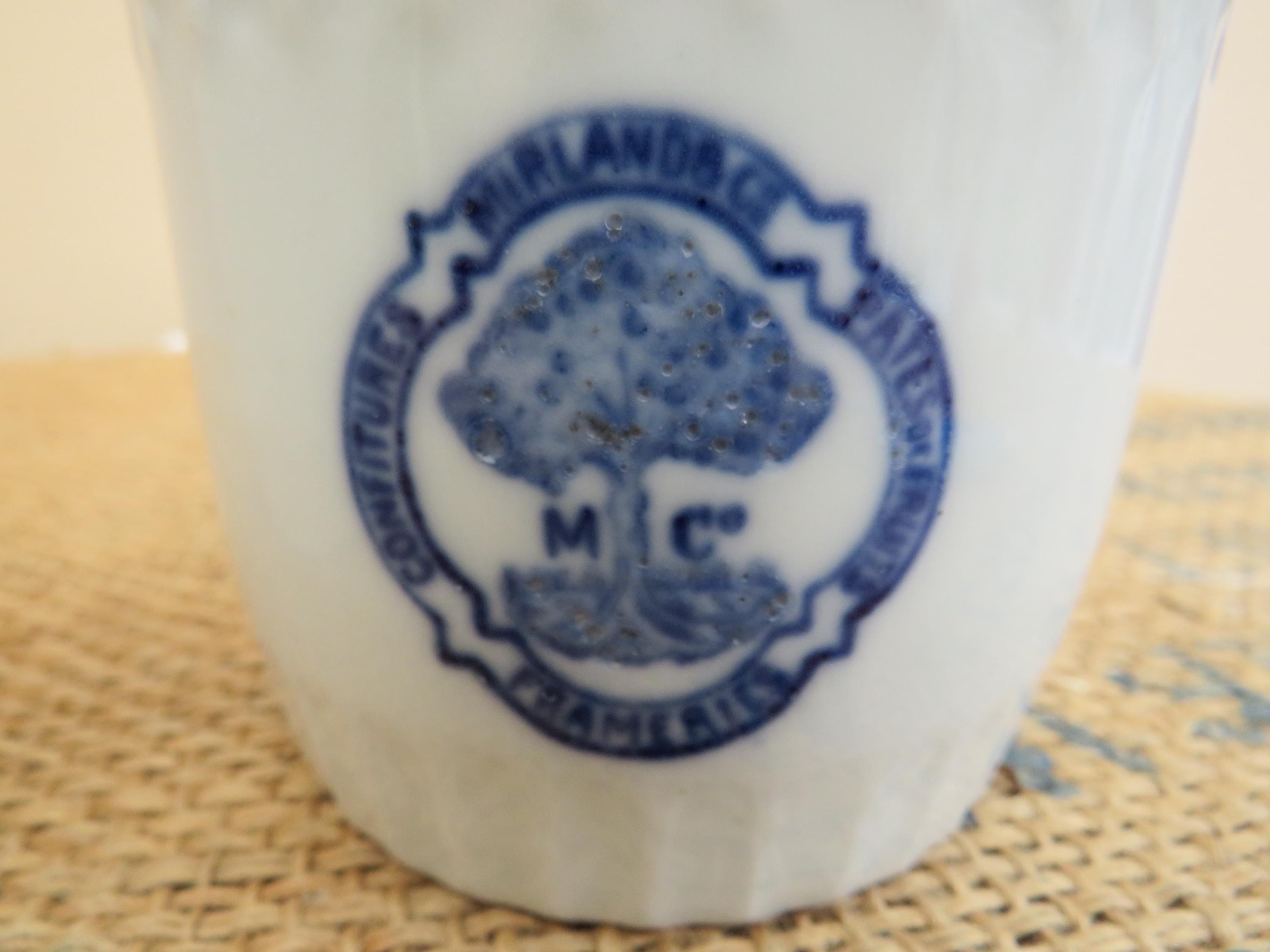 Vintage Mirland Ceramic Confiture Pot: French Belgian Jam Jar - Etsy