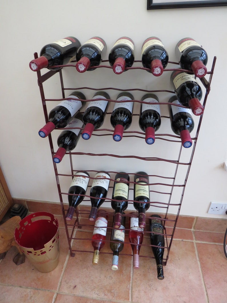 Les Porte Rigidex Construction » Cinquante Métal Style Tous TailleFlat Fait De Français Pack Original « Bouteille Vin 5ARq3j4L