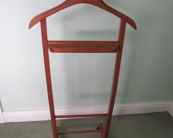 Vintage 1960s Fratelli Reguitti Brevatto Italian Gentlemans Valet /Butler Stand / Suit Stand / Towel Rail Stand