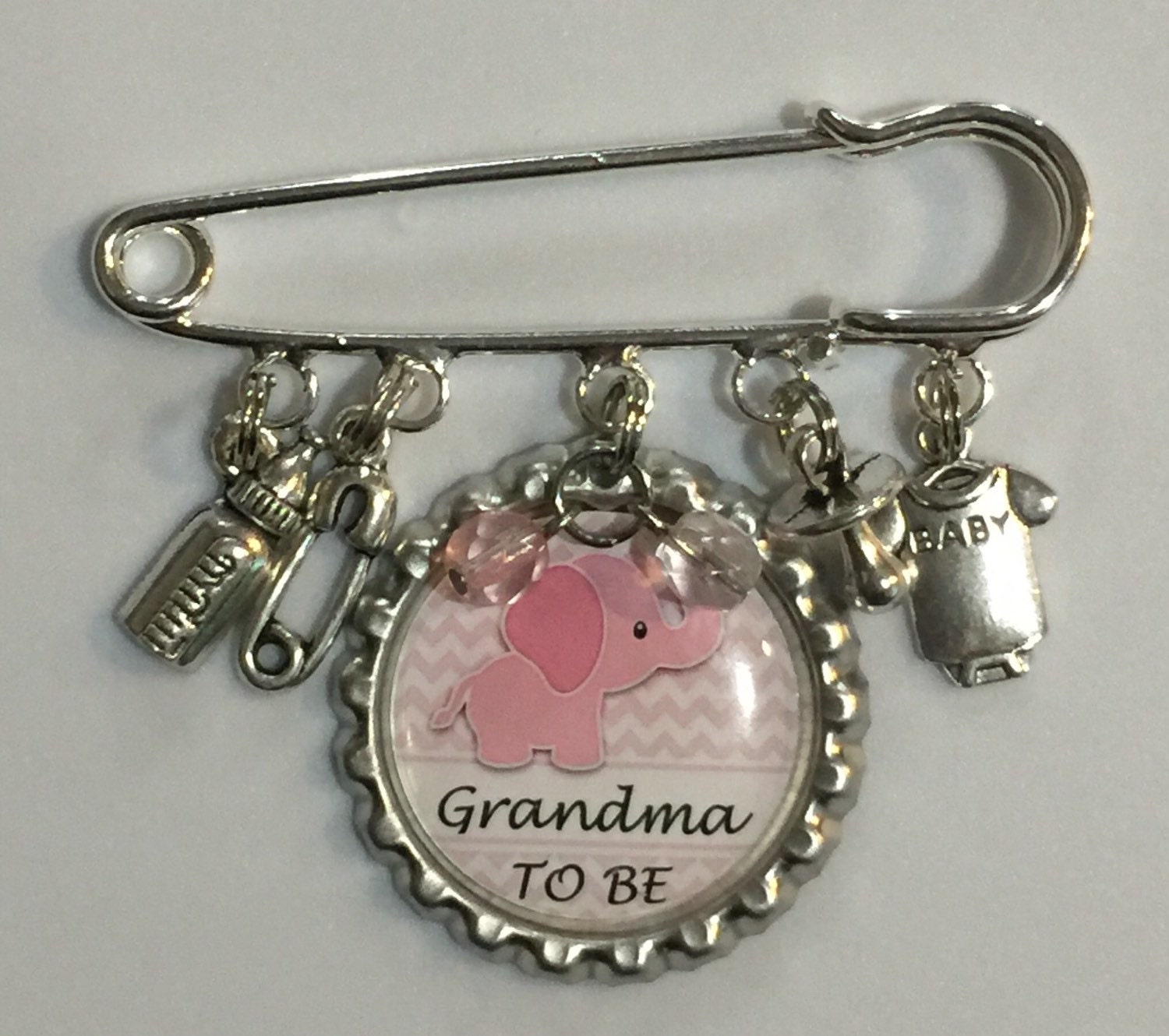 It's a Girl Grandma to Be Pin Baby Shower Gift Etsy