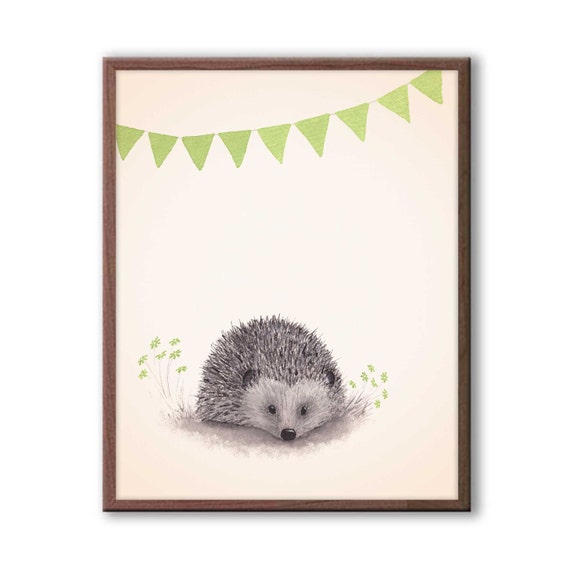 hedgehog nursery decor