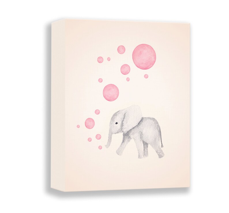 elephant canvas nursery