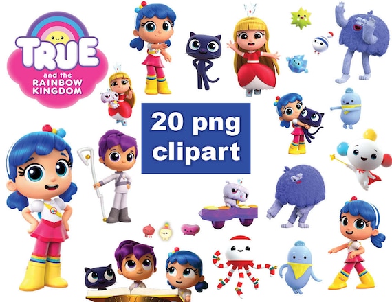 Download 20 True and the rainbow kingdom clip art PNG digital files ...