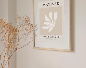 Affiche Matisse art abstrait à imprimer
