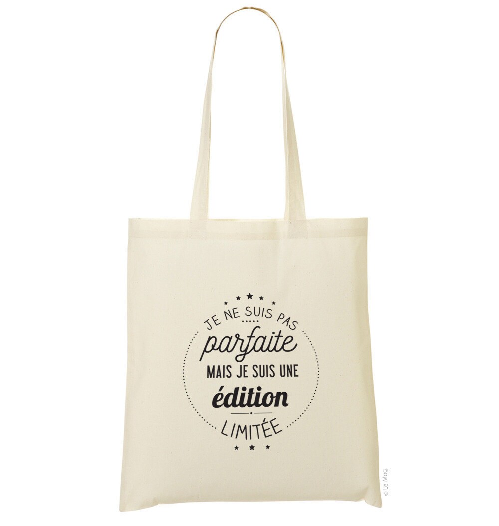 Tote bag Je suis une édition limitée Etsy Tote bag Je suis une édition limitée Etsy