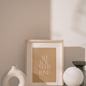 Postcard All you need is love image 3