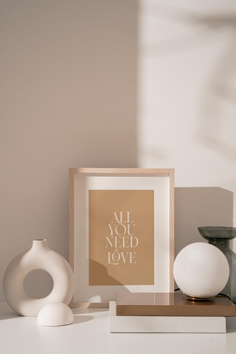 Postcard All you need is love image 3