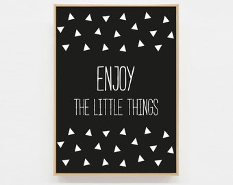 Postcard Enjoy the little things