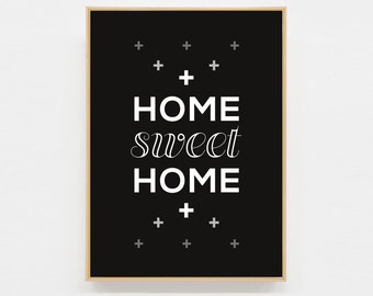 Home sweet home postcard - A6 format