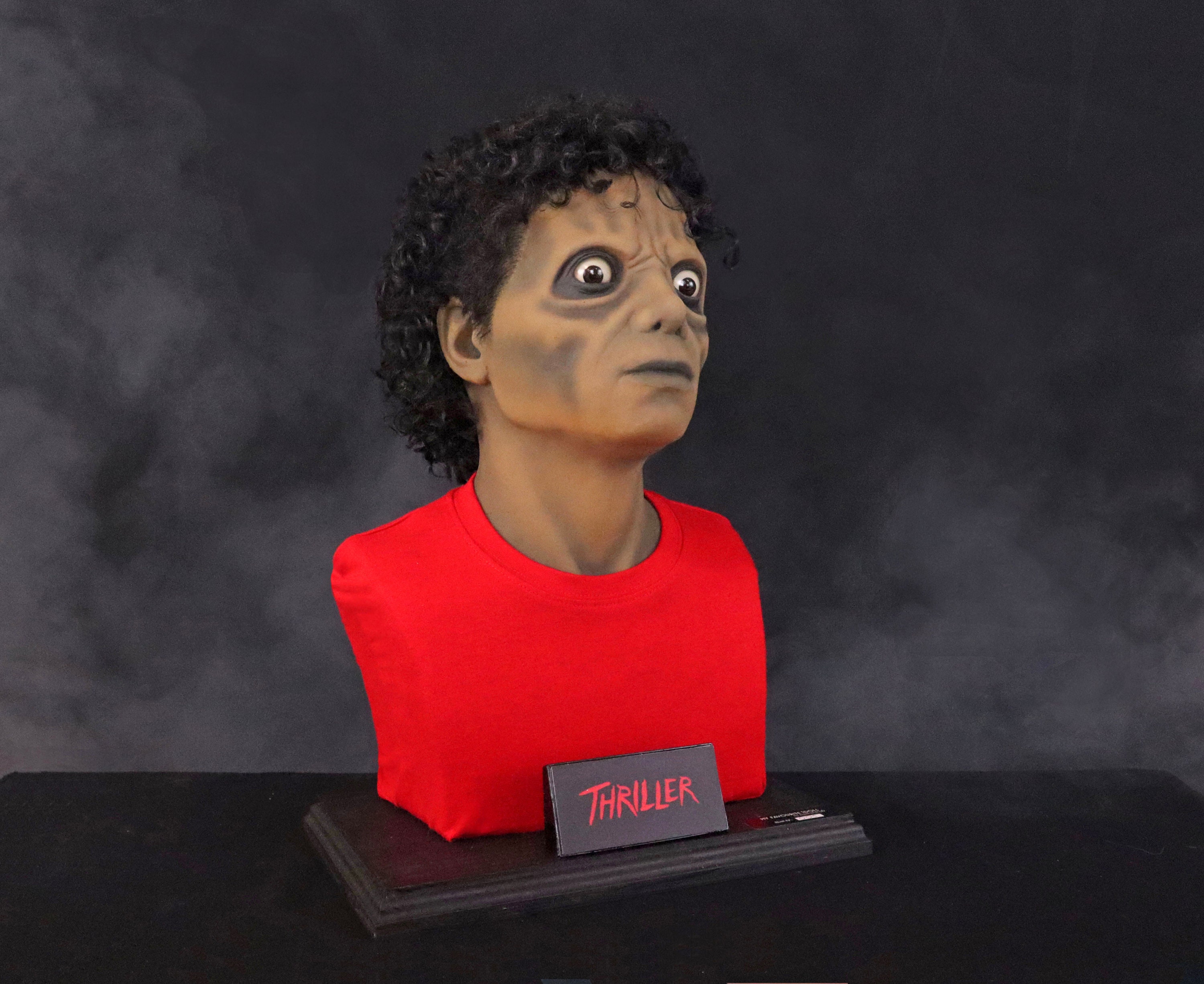 Michael Jackson Thriller Lifesize Zombie Bust Head Figure Michael Jackson Thriller Lifesize Zombie Bust Head Figure