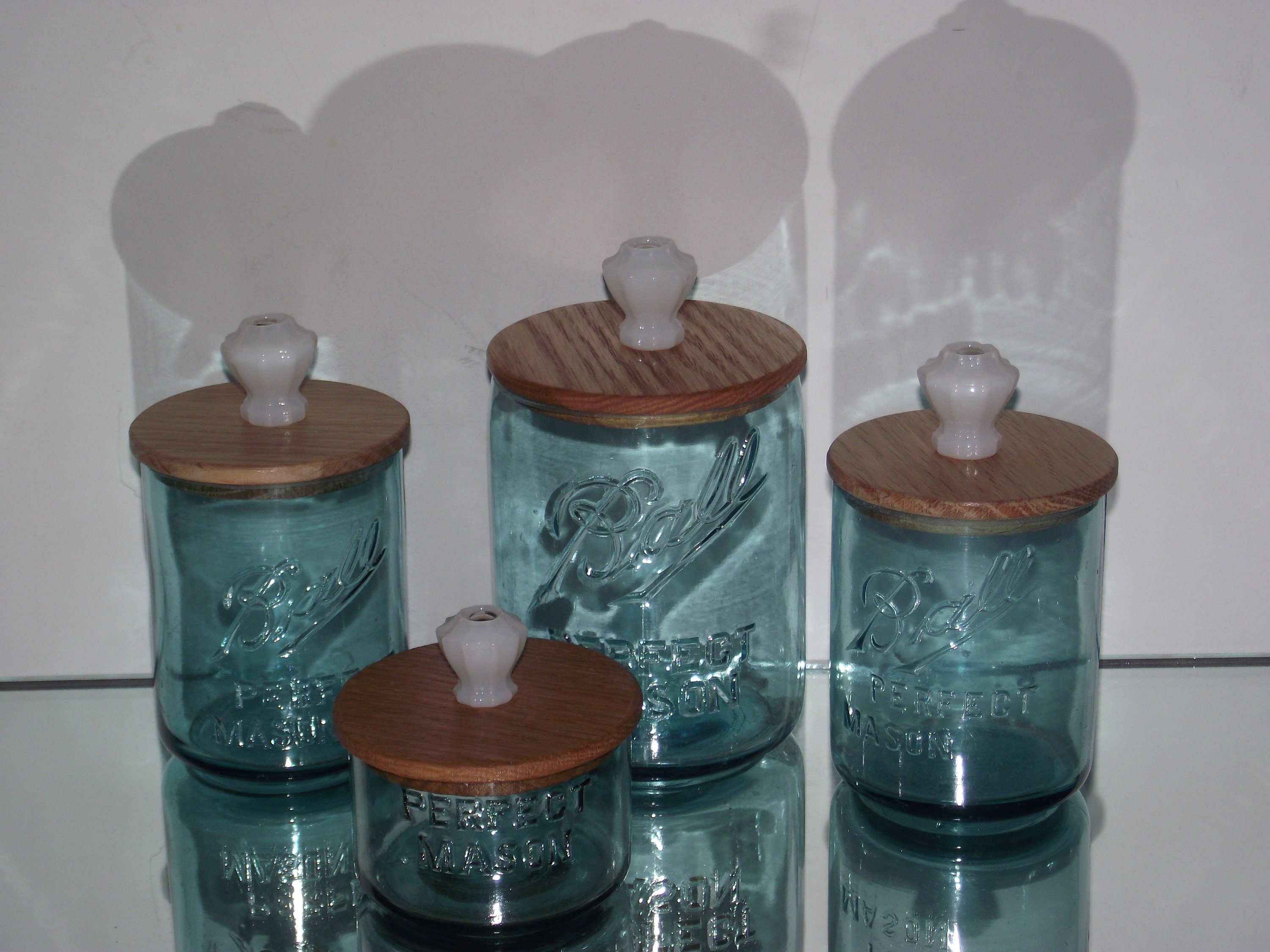 Vintage BallMason jar canister set all with custom made 2 Etsy