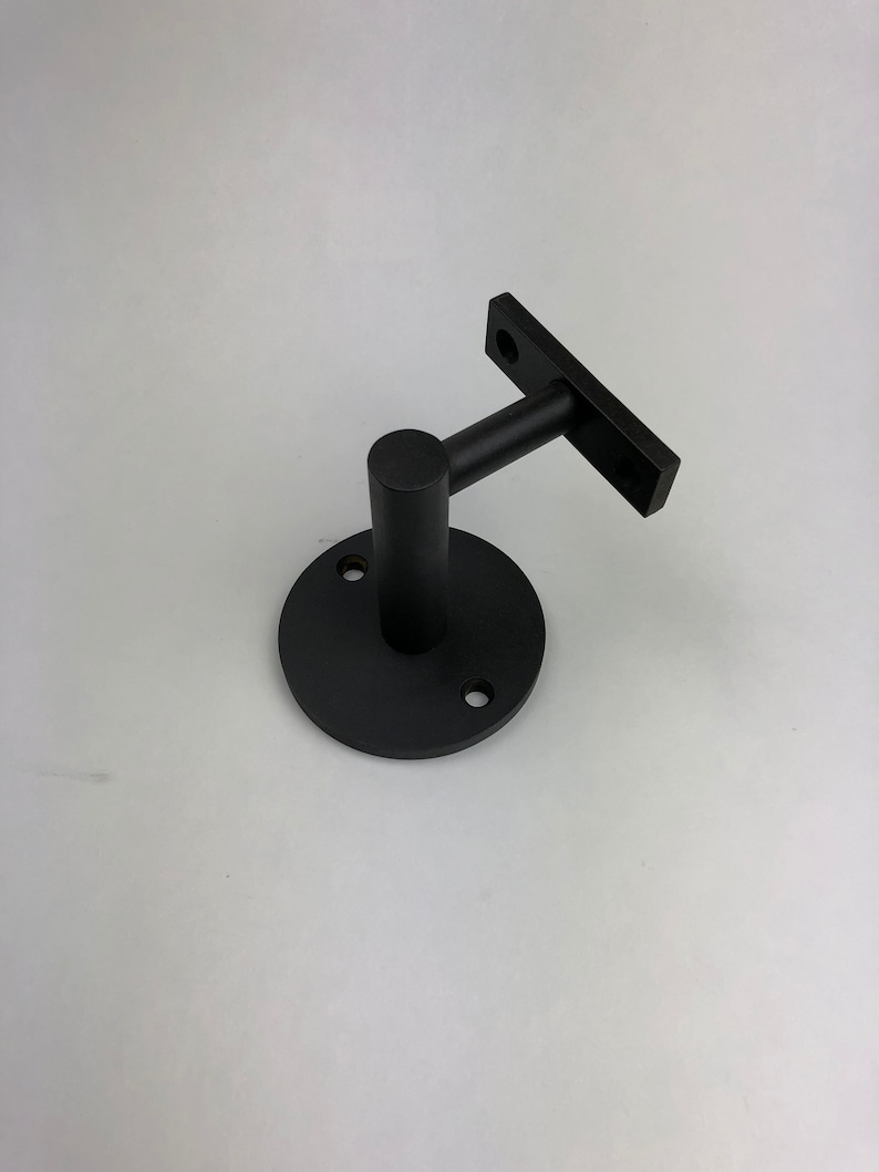 Adjustable Modern Round Steel Handrail Bracketmetal Bracket Etsy