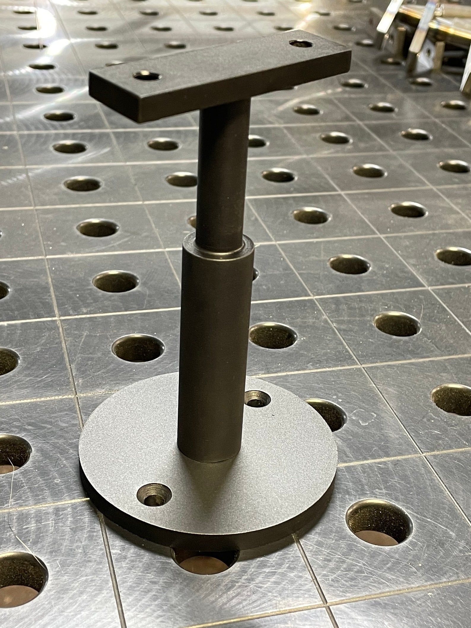 Adjustable Modern Round Steel Handrail Bracketmetal Bracket Etsy