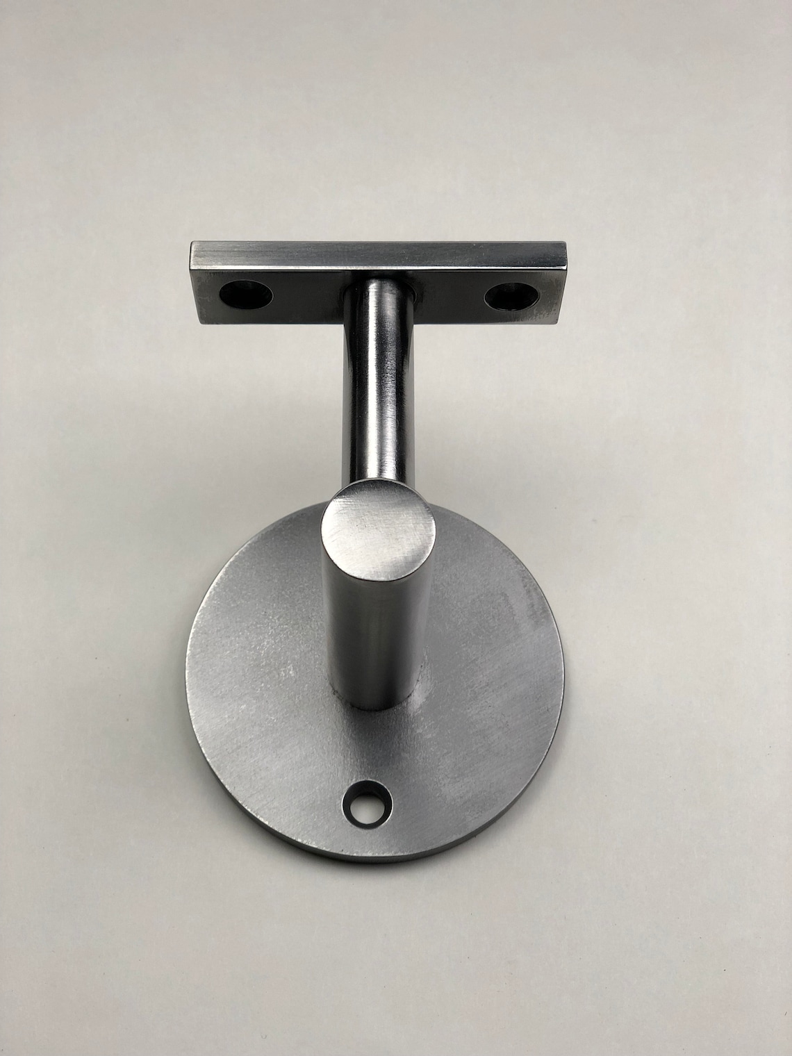 Adjustable Modern Round Steel Handrail Bracketmetal Bracket Etsy